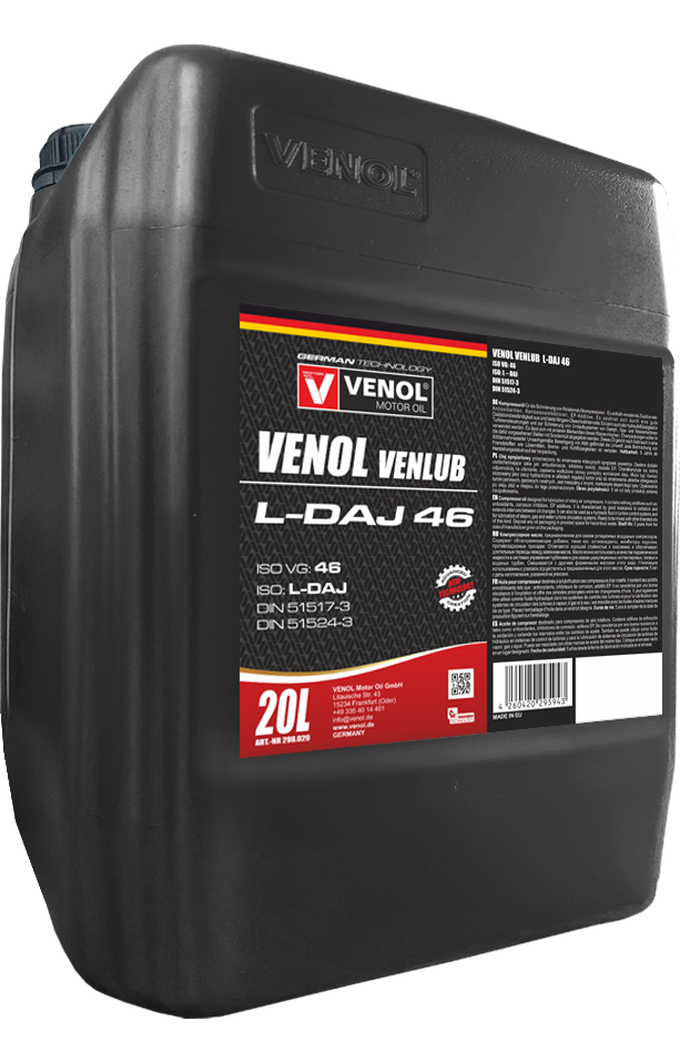 VENOL_OLEJ_SPRĘŻARKOWY_ VENLUB L DAJ 46 20L